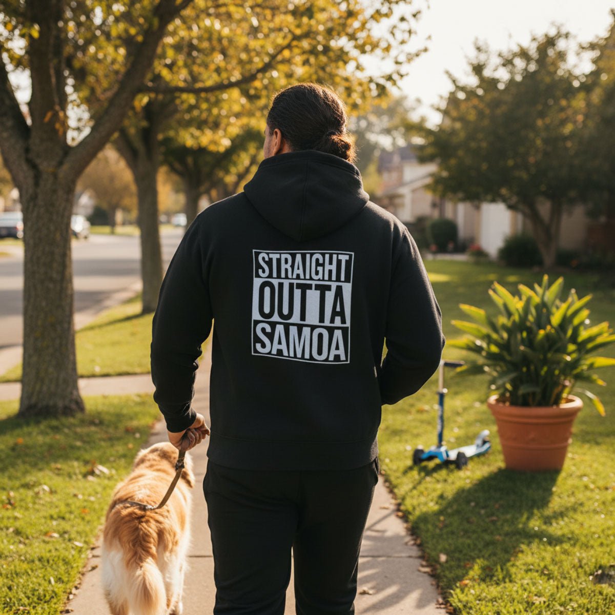 Straight Outta hoodie, The Koko Samoa