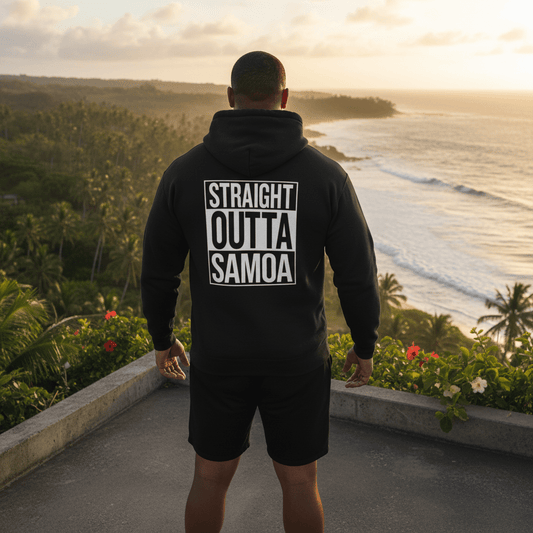 IslandSoft™ Hoodie - Premium (XS - XL) - Straight Outta - USA - The Koko Samoa