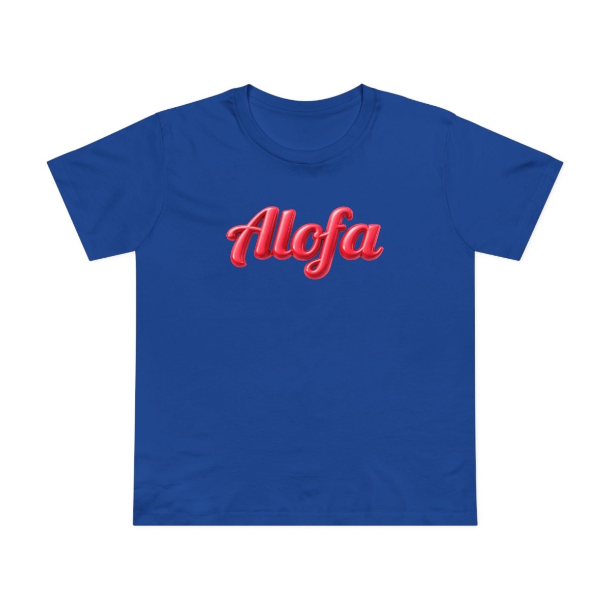 Black unisex Soft Women's Maple Tee by Alofa, made by Printify, shown in XS size with a comfortable fit and soft fabric.