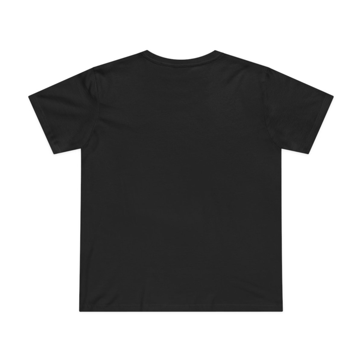 Black unisex Soft Women's Maple Tee by Alofa, casual t-shirt made of soft fabric, ideal for everyday wear.