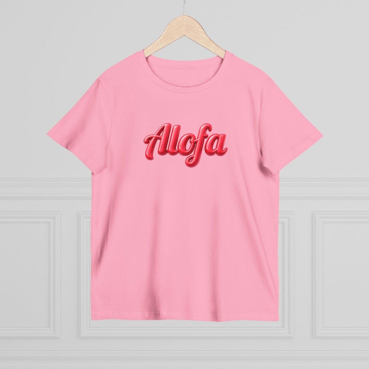 Unisex black Soft Women's Maple Tee by Alofa, made by Printify, featuring a comfortable fit and maple leaf design.