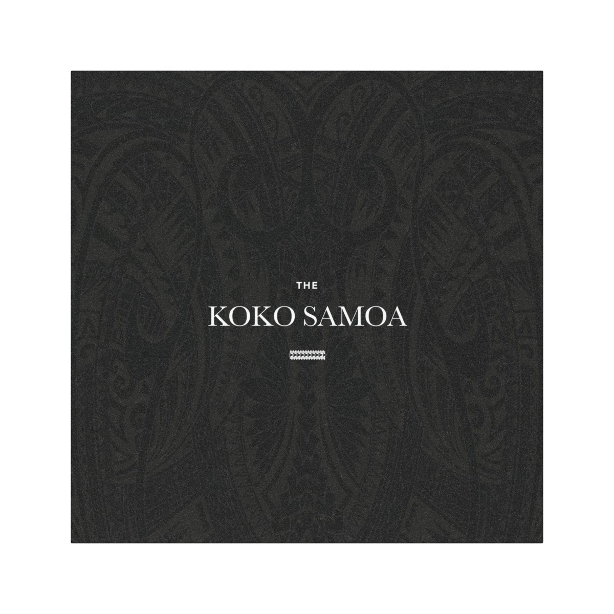Samoan Car Magnet - Warrior Classic - AU/NZ/USA - The Koko Samoa