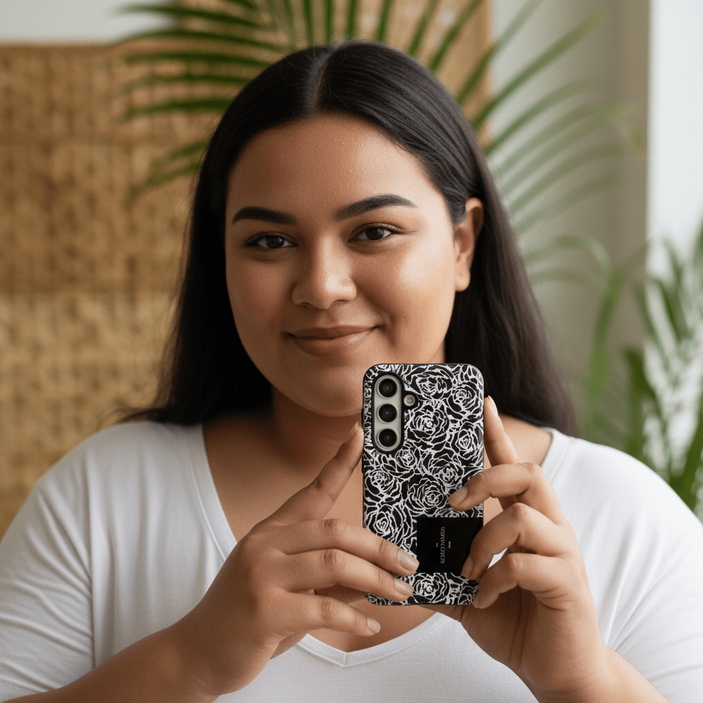 Samsung Tough Phone Case by WOYC, Faleasiu Nights design, durable protective cover for Samsung smartphones in AU/NZ/USA.