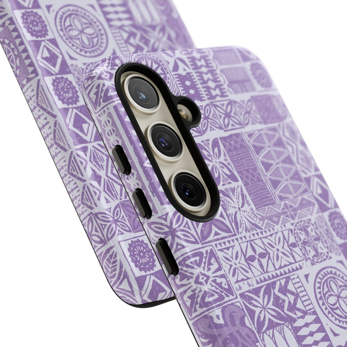 Samsung Tough Phone Case - Lavender Elei - AU/NZ/USA - The Koko Samoa