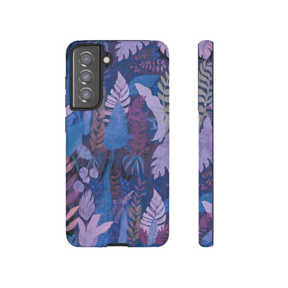 Samsung Tough Phone Case - Lavender Palms - AU/NZ/USA - The Koko Samoa
