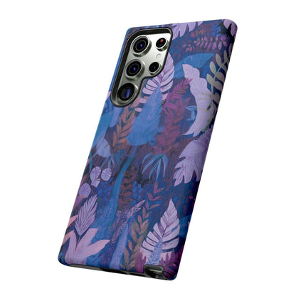 Samsung Tough Phone Case - Lavender Palms - AU/NZ/USA - The Koko Samoa