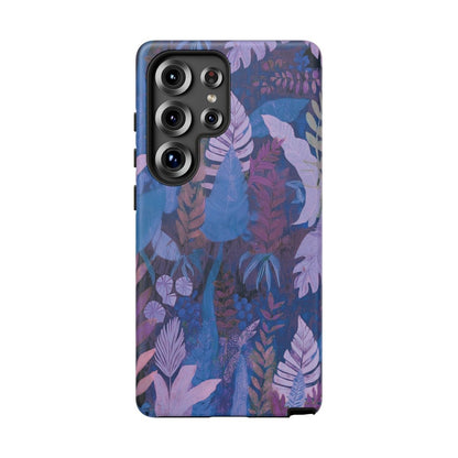 Samsung Tough Phone Case - Lavender Palms - AU/NZ/USA - The Koko Samoa