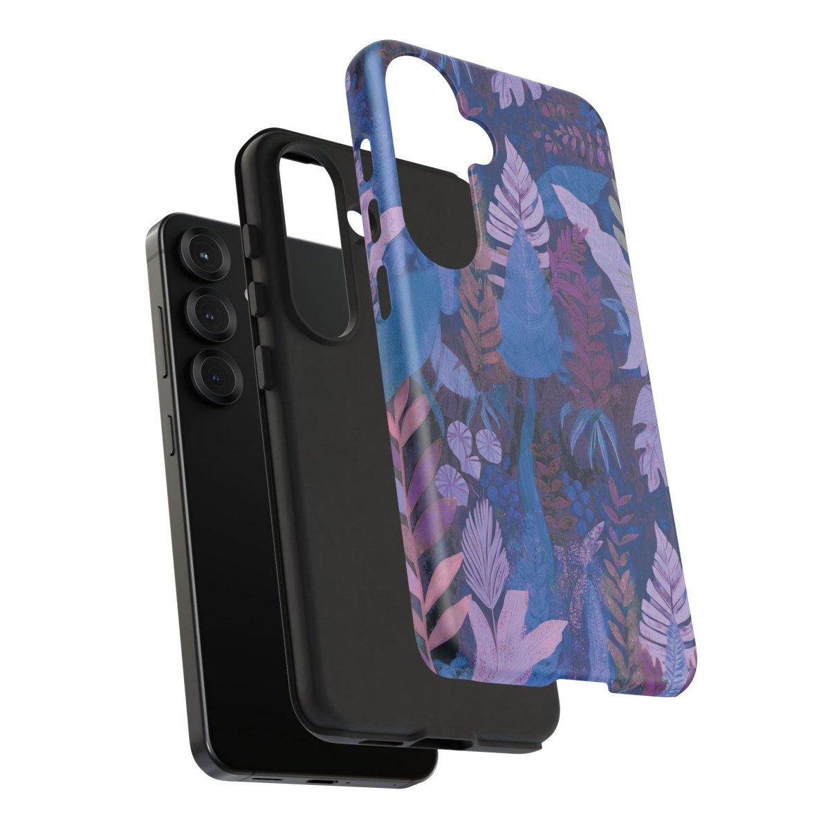 Samsung Tough Phone Case - Lavender Palms - AU/NZ/USA - The Koko Samoa