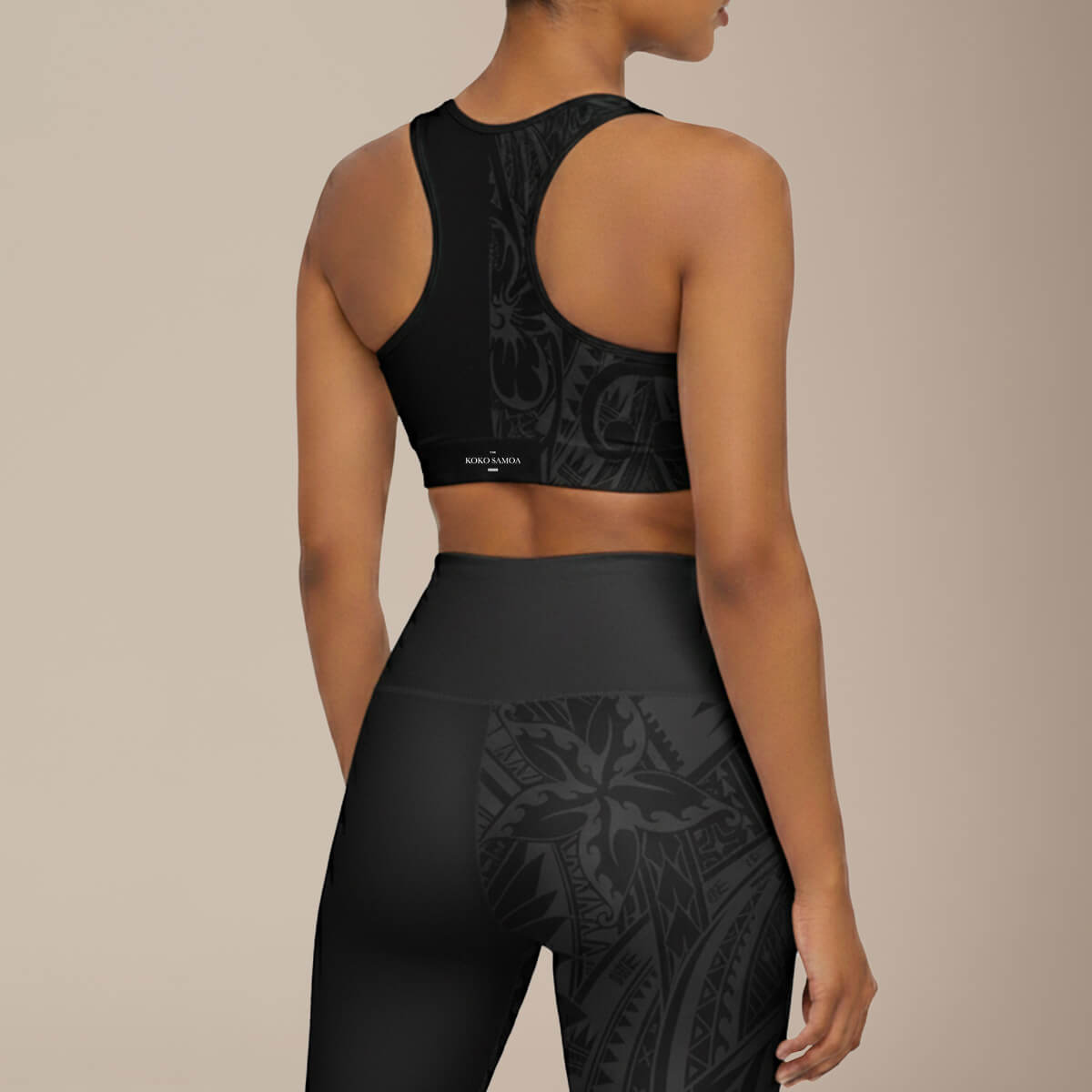 Seamless Sports Bra - Dark Grey - AU/NZ/USA - The Koko Samoa