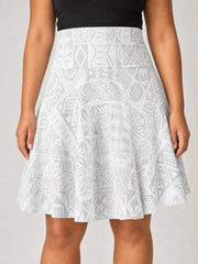 Skater Skirt - White Sunday - The Koko Samoa