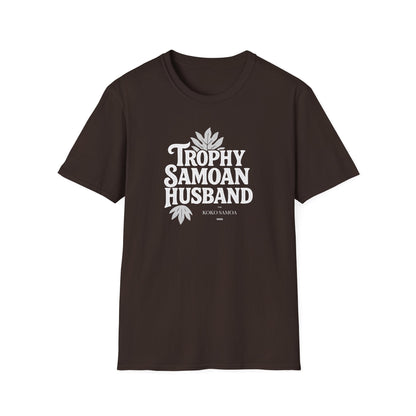 Soft Men's Tee - Trophy Samoan Husband - USA - The Koko Samoa