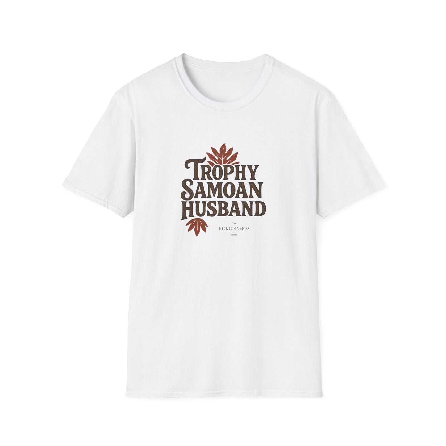 Soft Men's Tee - Trophy Samoan Husband - USA - The Koko Samoa