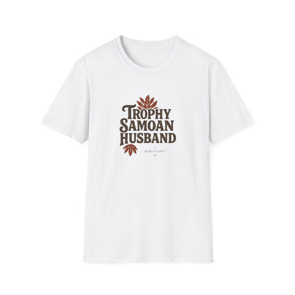 Soft Men's Tee - Trophy Samoan Husband - USA - The Koko Samoa
