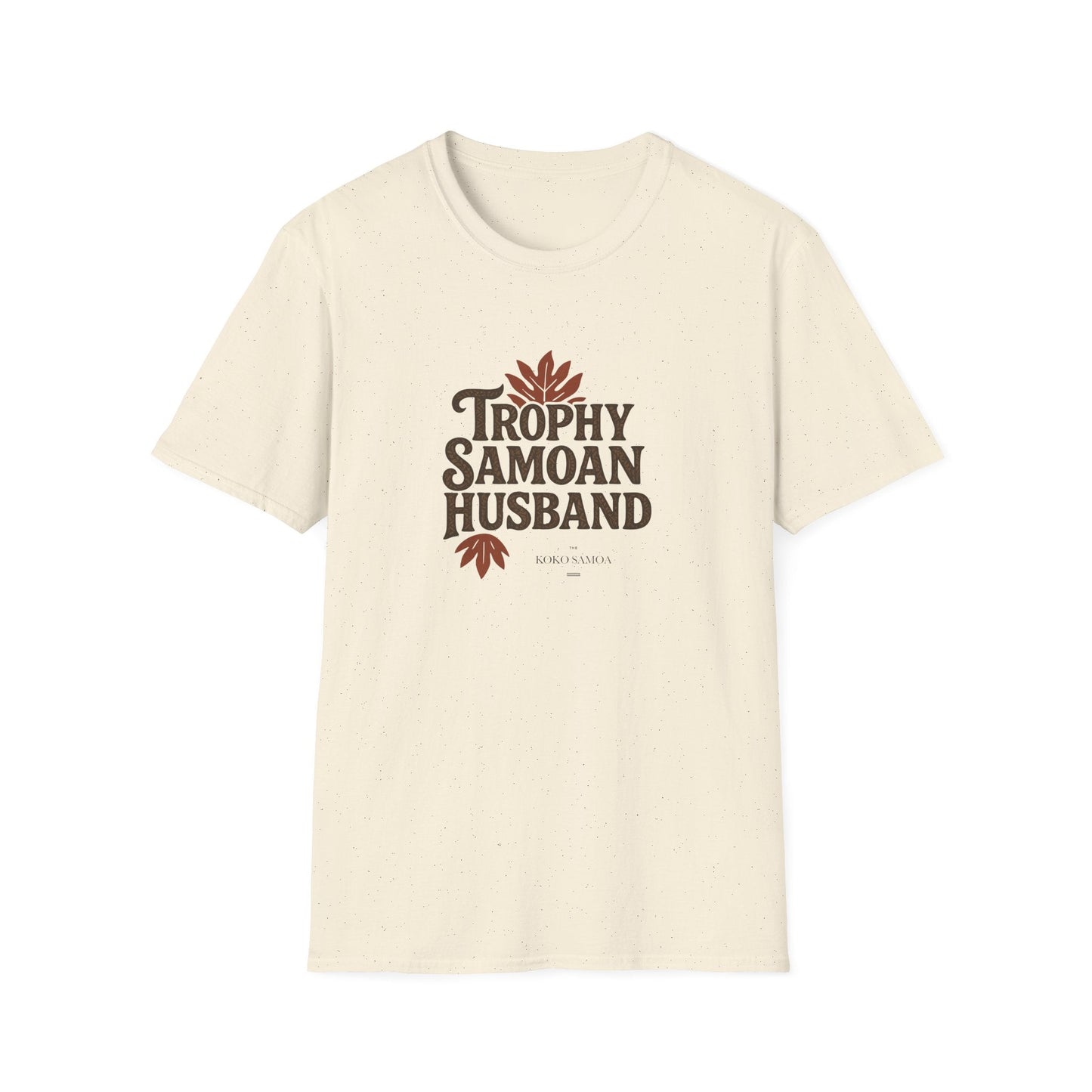 Soft Men's Tee - Trophy Samoan Husband - USA - The Koko Samoa