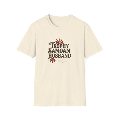 Soft Men's Tee - Trophy Samoan Husband - USA - The Koko Samoa