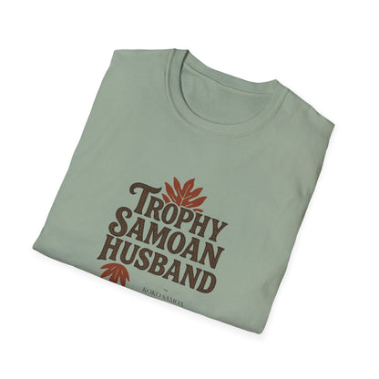 Soft Men's Tee - Trophy Samoan Husband - USA - The Koko Samoa