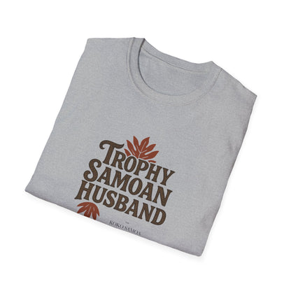 Soft Men's Tee - Trophy Samoan Husband - USA - The Koko Samoa