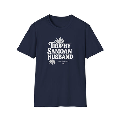 Soft Men's Tee - Trophy Samoan Husband - USA - The Koko Samoa