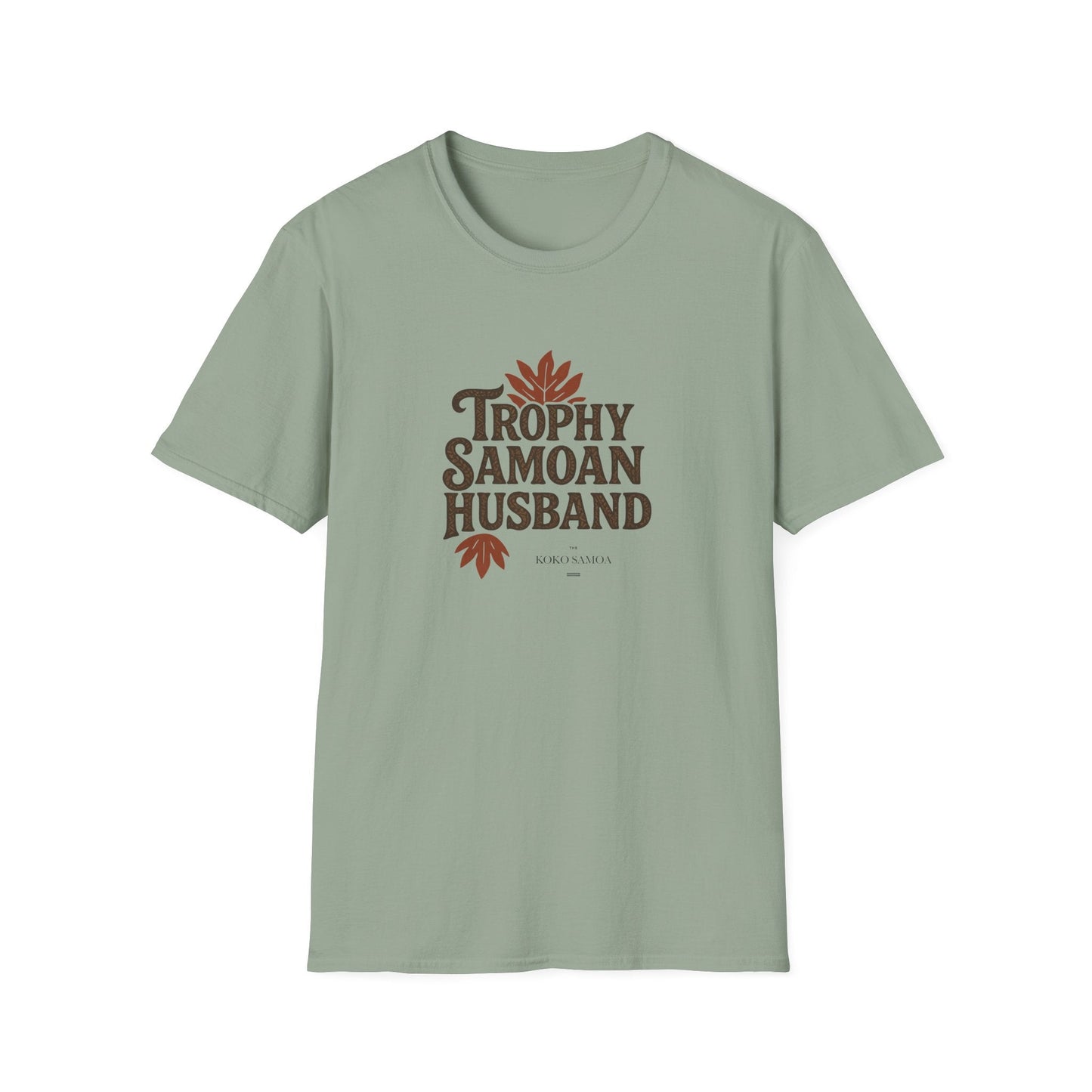Soft Men's Tee - Trophy Samoan Husband - USA - The Koko Samoa