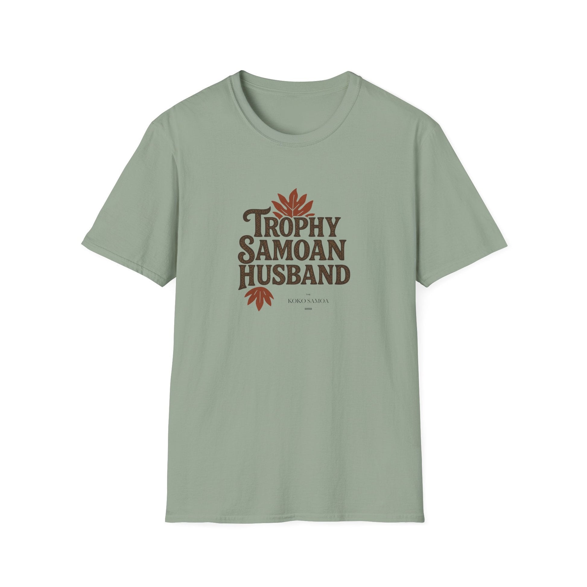 Soft Men's Tee - Trophy Samoan Husband - USA - The Koko Samoa