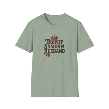 Soft Men's Tee - Trophy Samoan Husband - USA - The Koko Samoa