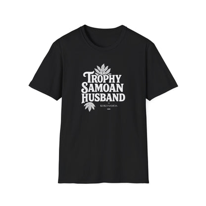 Soft Men's Tee - Trophy Samoan Husband - USA - The Koko Samoa