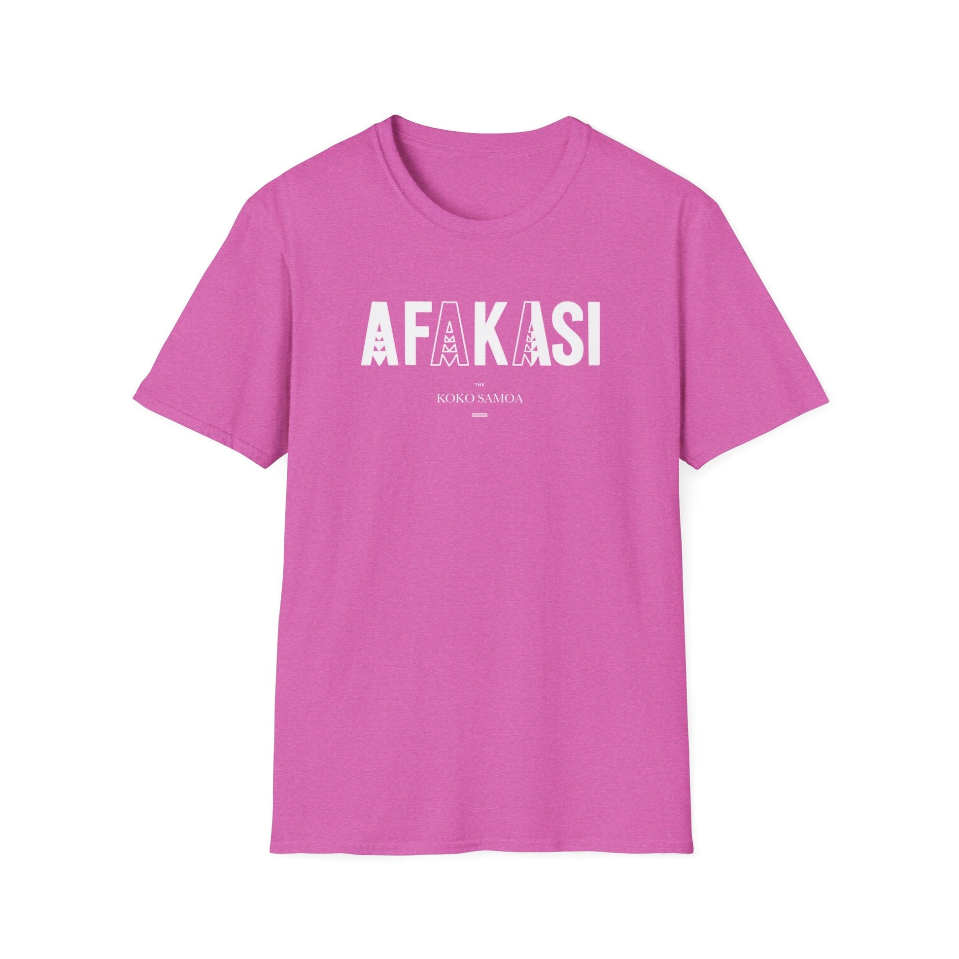 Soft Unisex Tee - Afakasi - USA - The Koko Samoa