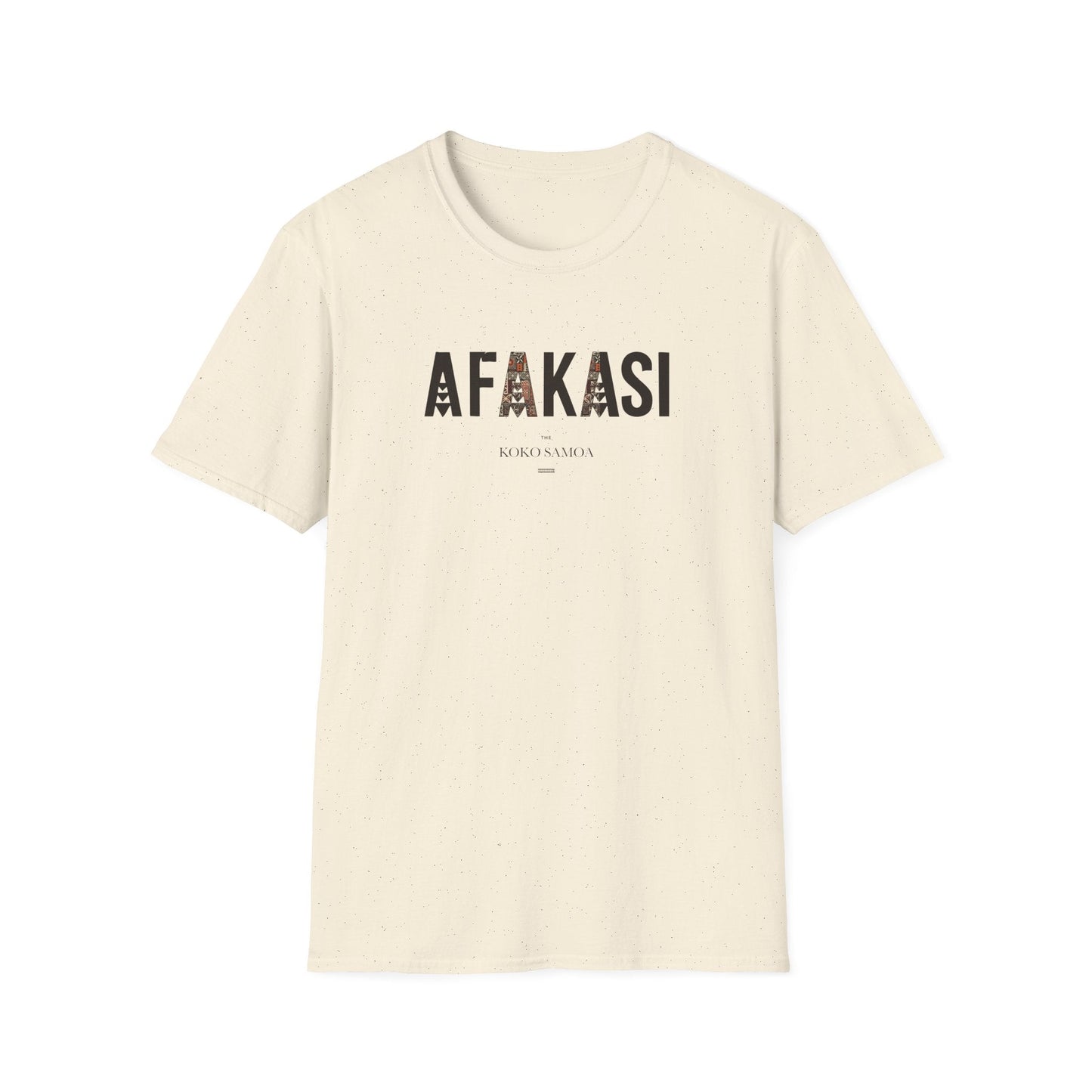 Soft Unisex Tee - Afakasi - USA - The Koko Samoa