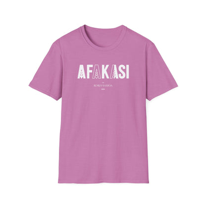 Soft Unisex Tee - Afakasi - USA - The Koko Samoa