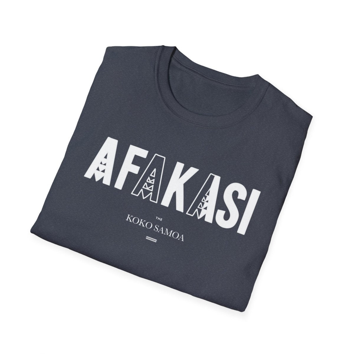 Soft Unisex Tee - Afakasi - USA - The Koko Samoa