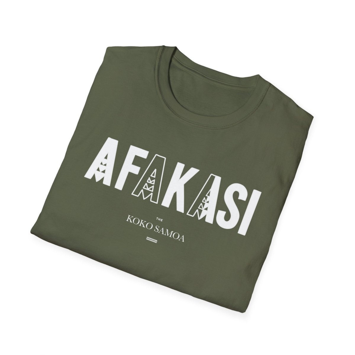 Soft Unisex Tee - Afakasi - USA - The Koko Samoa