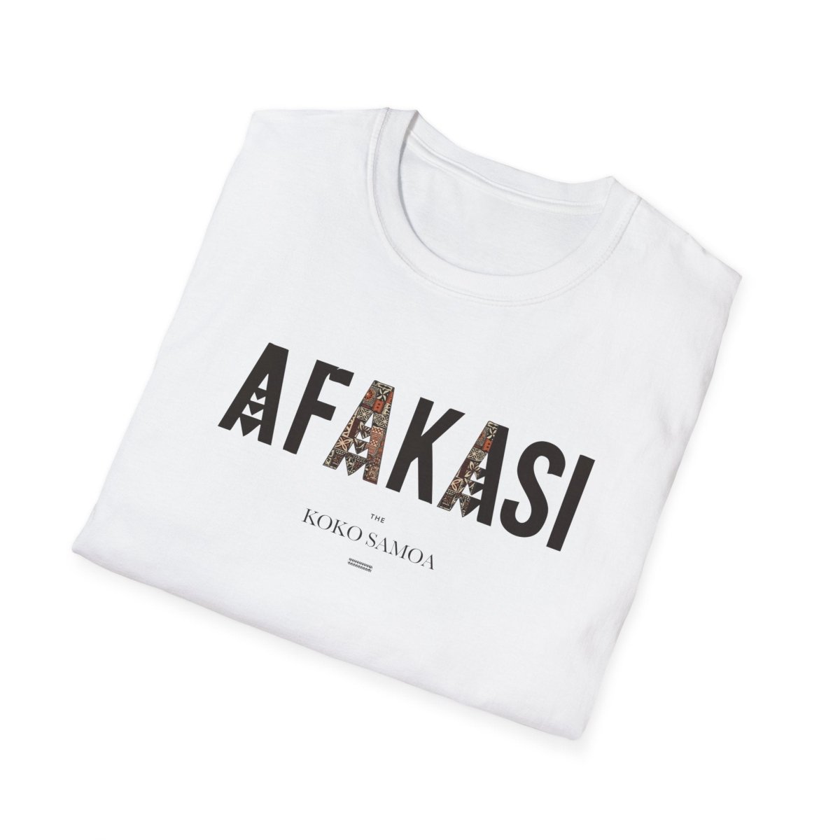 Soft Unisex Tee - Afakasi - USA - The Koko Samoa