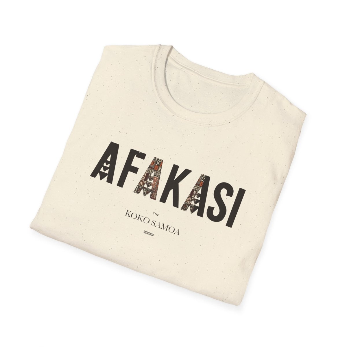 Soft Unisex Tee - Afakasi - USA - The Koko Samoa