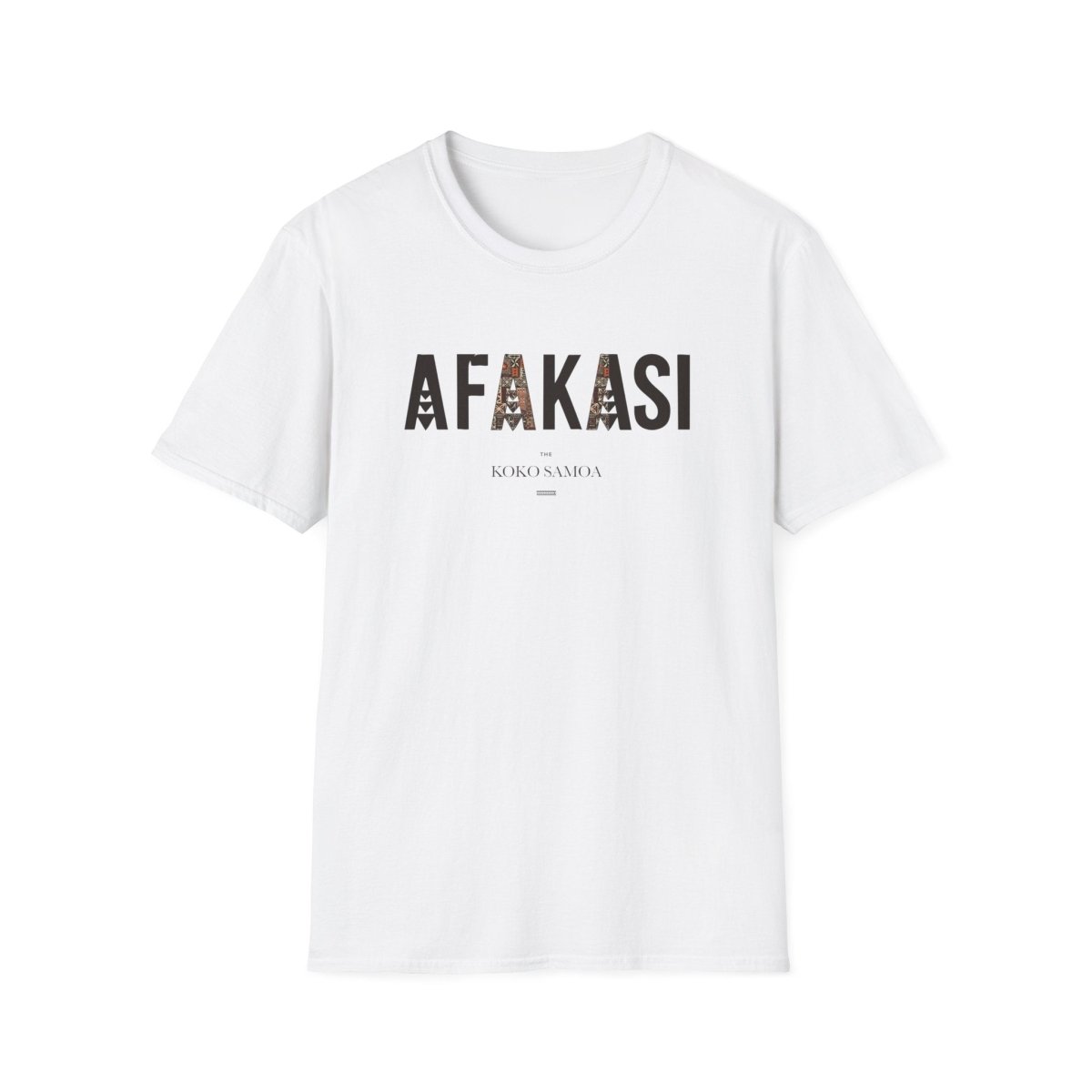 Soft Unisex Tee - Afakasi - USA - The Koko Samoa