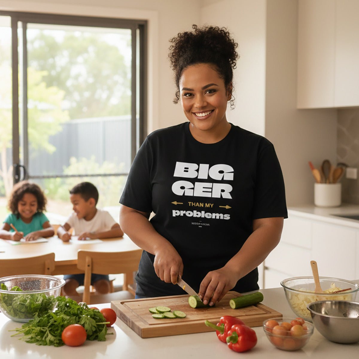 Bigger Than Problems tee, The Koko Samoa
