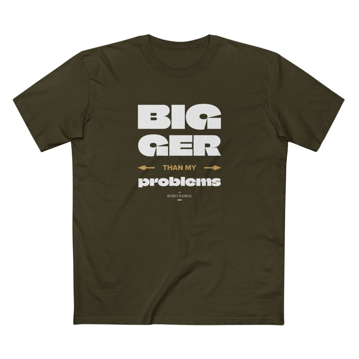 Bigger Than Problems tee, The Koko Samoa