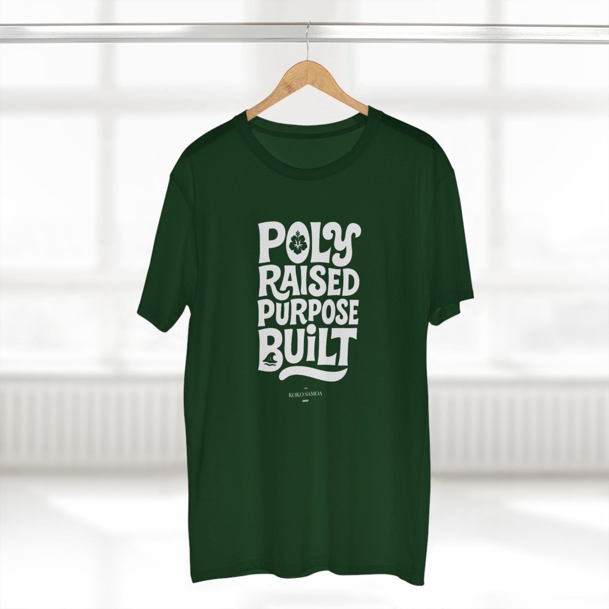 Poly Raised tee, The Koko Samoa