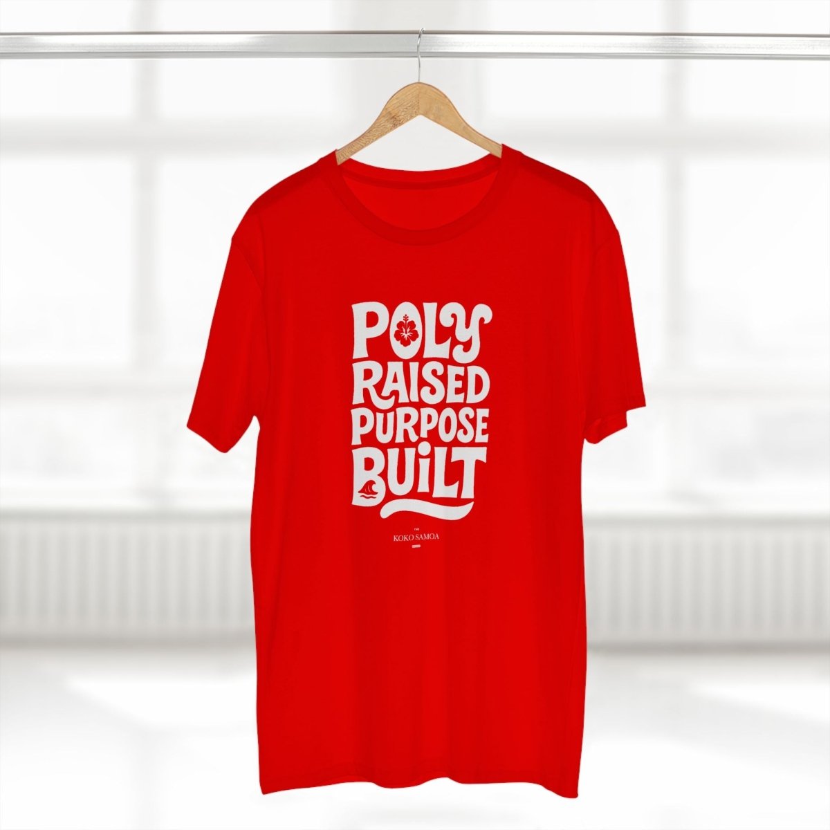 Poly Raised tee, The Koko Samoa