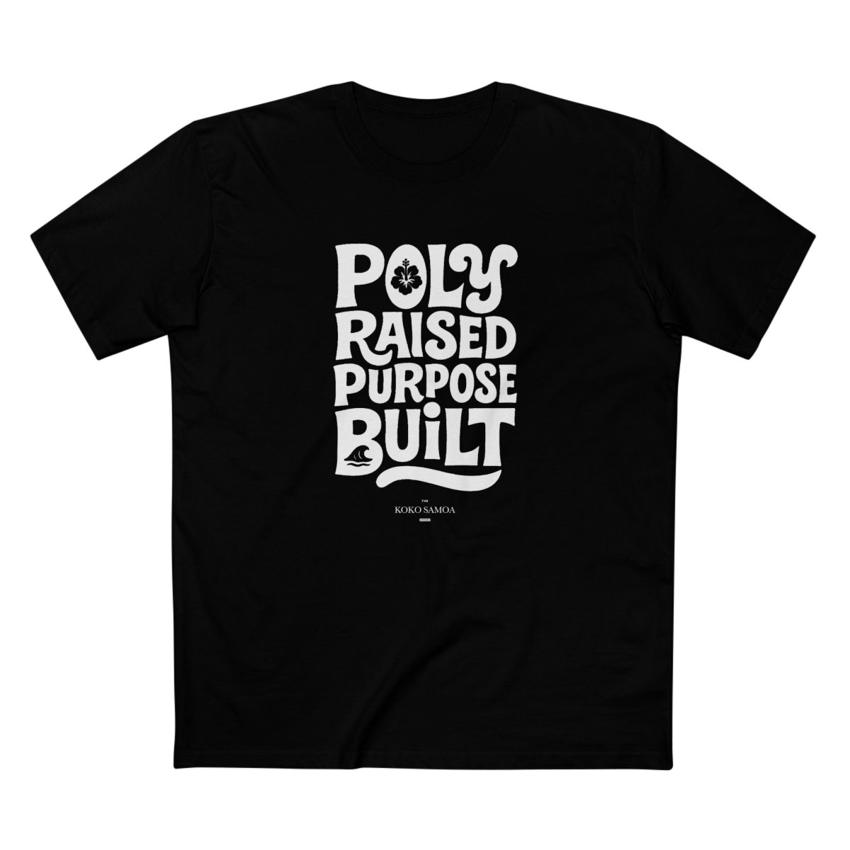 Poly Raised tee, The Koko Samoa