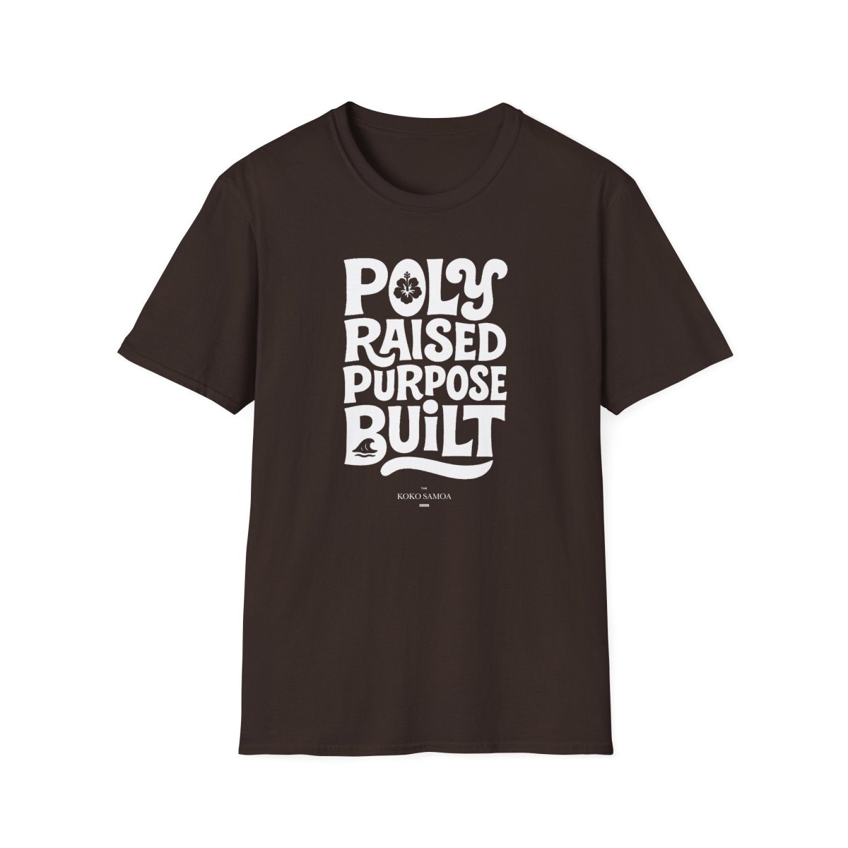 Soft Unisex Tee - Poly Raised - USA - The Koko Samoa