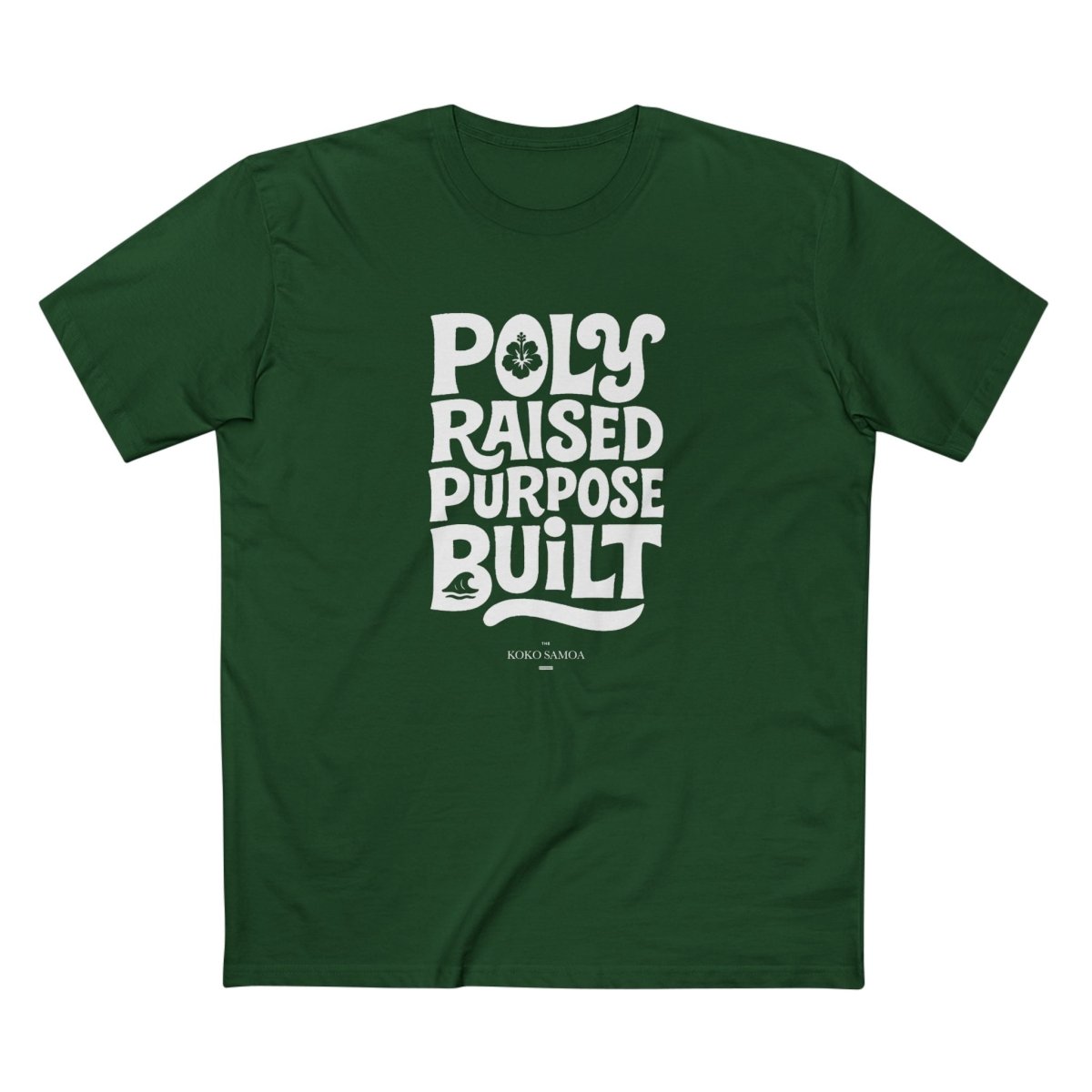 Poly Raised tee, The Koko Samoa