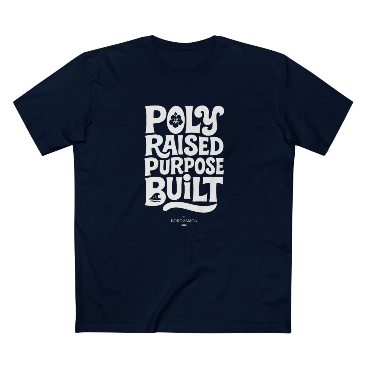 Poly Raised tee, The Koko Samoa