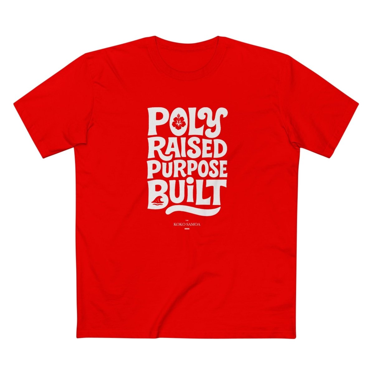 Poly Raised tee, The Koko Samoa