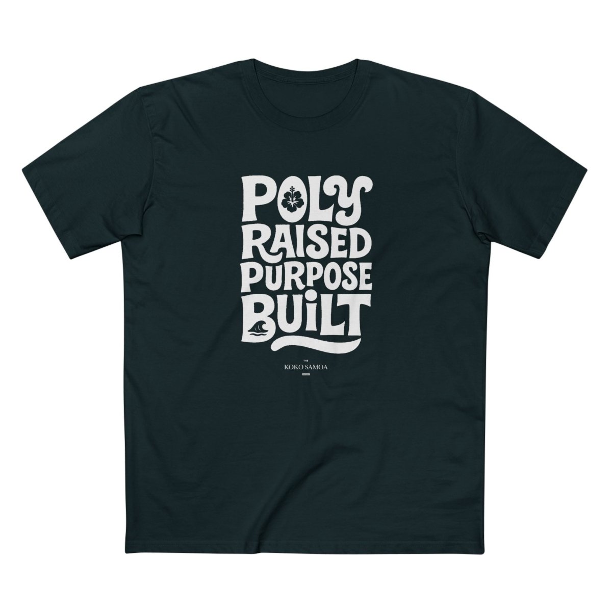 Poly Raised tee, The Koko Samoa
