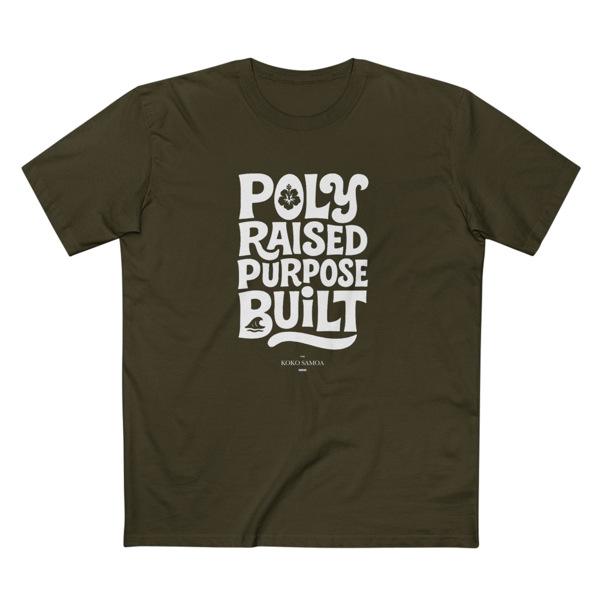 Poly Raised tee, The Koko Samoa