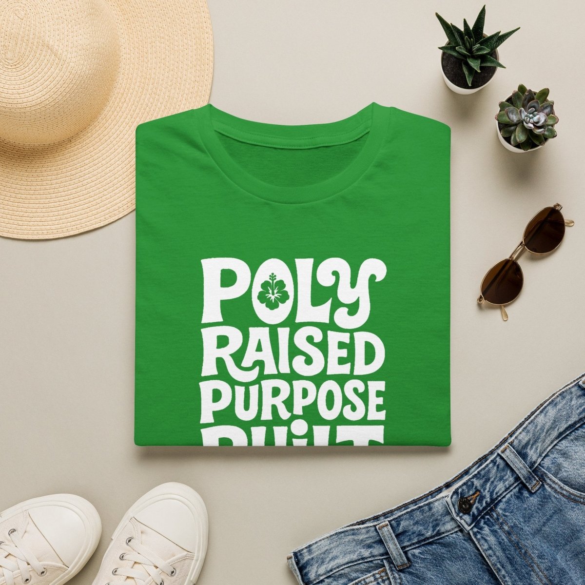 Soft Unisex Tee - Poly Raised - USA - The Koko Samoa