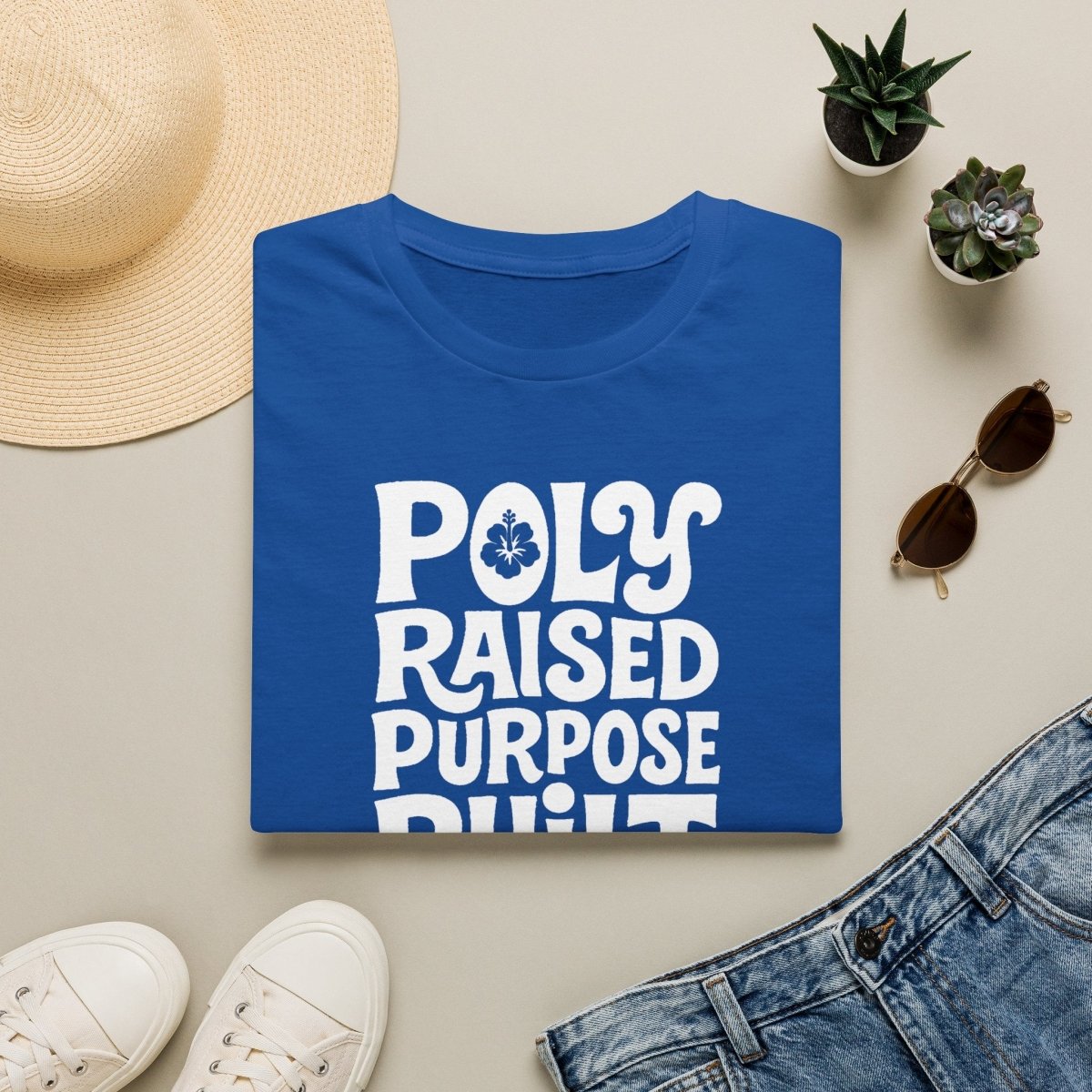 Soft Unisex Tee - Poly Raised - USA - The Koko Samoa