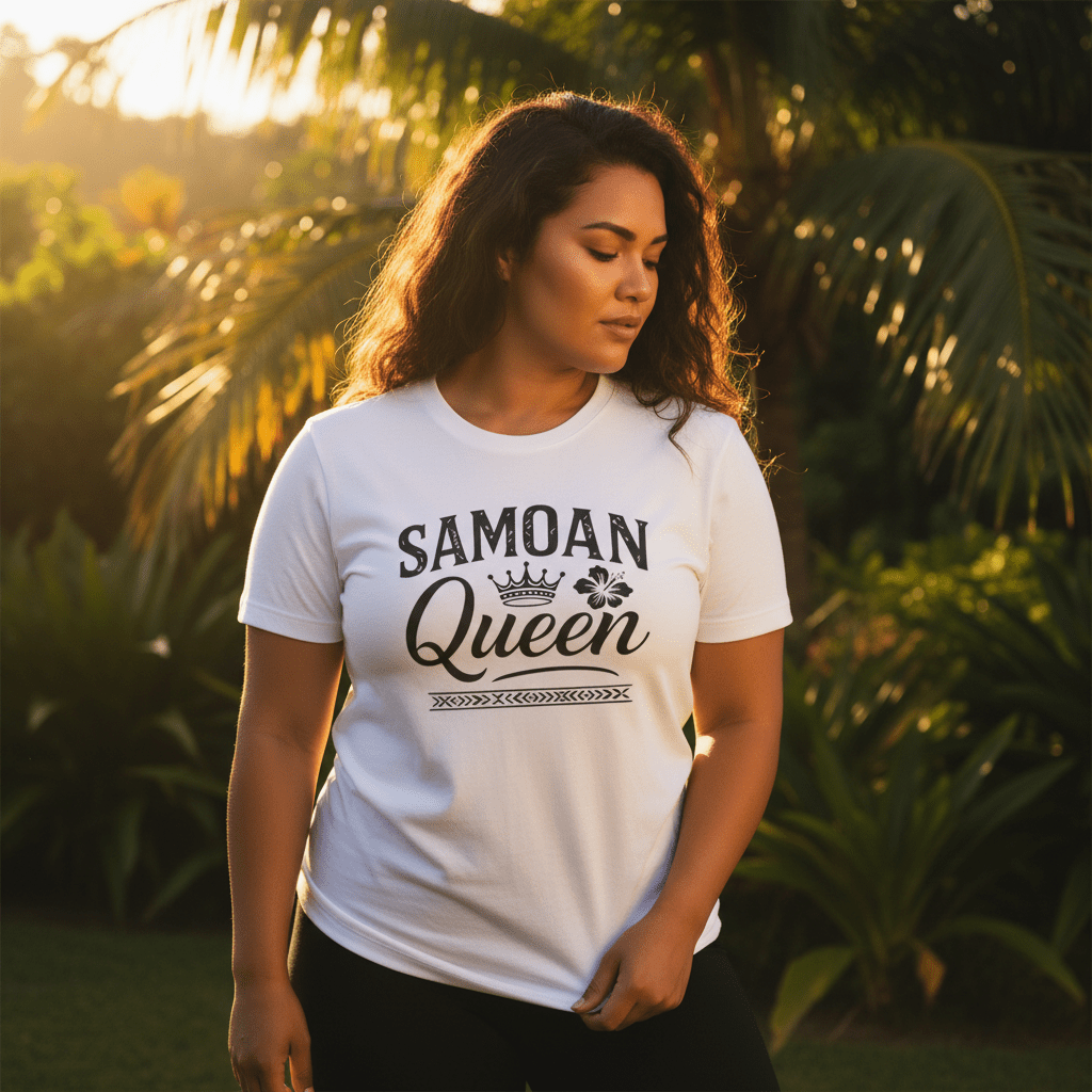 Samoan Queen tee, The Koko Samoa
