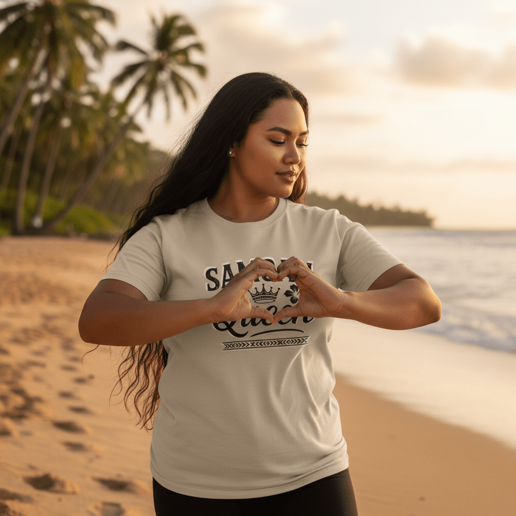 Samoan Queen tee, The Koko Samoa