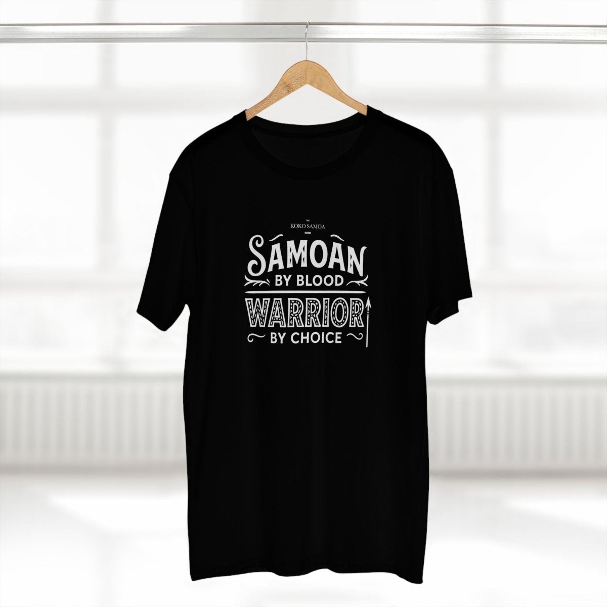 Soft Unisex Tee - Warrior by Choice - AU/NZ/USA - The Koko Samoa